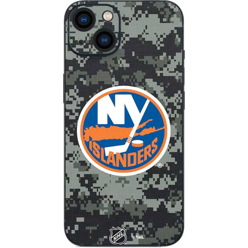 NHL New York Islanders Camo iPhone 13 Skin