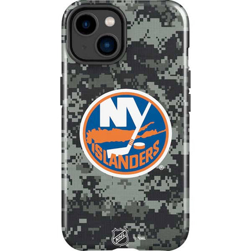NHL New York Islanders Camo iPhone 14 Plus Impact Case