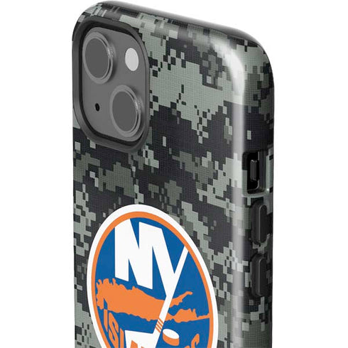 NHL New York Islanders Camo iPhone 15 Impact Case