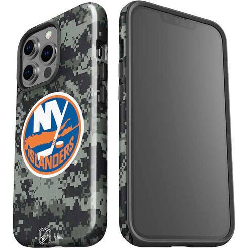 NHL New York Islanders Camo iPhone 15 Pro Impact Case