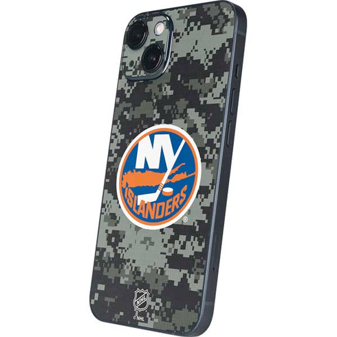 NHL New York Islanders Camo iPhone 15 Skin