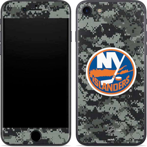 NHL New York Islanders Camo iPhone 8 Skin