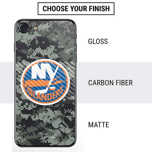 NHL New York Islanders Camo iPhone SE (2nd & 3rd Gen) Skin