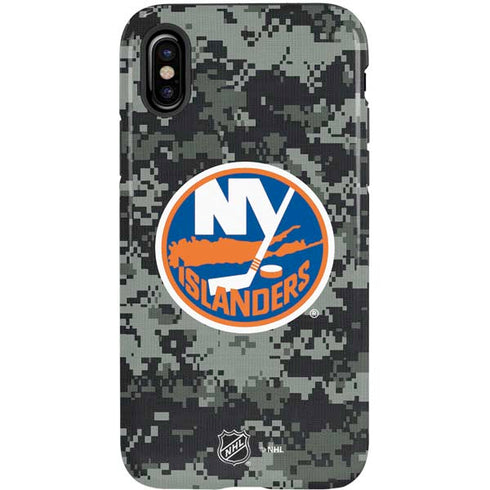 NHL New York Islanders Camo iPhone X Pro Case