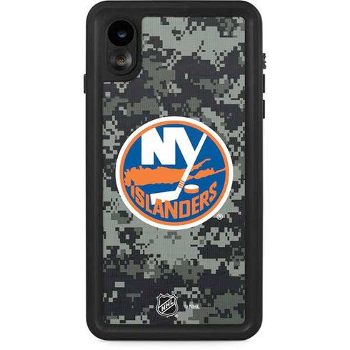 NHL New York Islanders Camo iPhone XR Waterproof Case