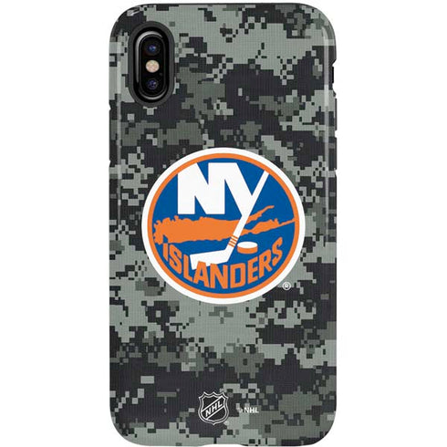 NHL New York Islanders Camo iPhone XS Pro Case