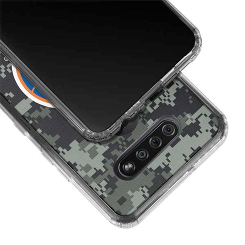 NHL New York Islanders Camo LG K51/Q51 Clear Case