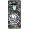 NHL New York Islanders Camo LG Stylo 6 Clear Case