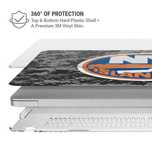 NHL New York Islanders Camo MacBook Air 13in M1 (2021) Case plus Skin
