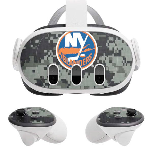 NHL New York Islanders Camo Meta Quest 3 Skin