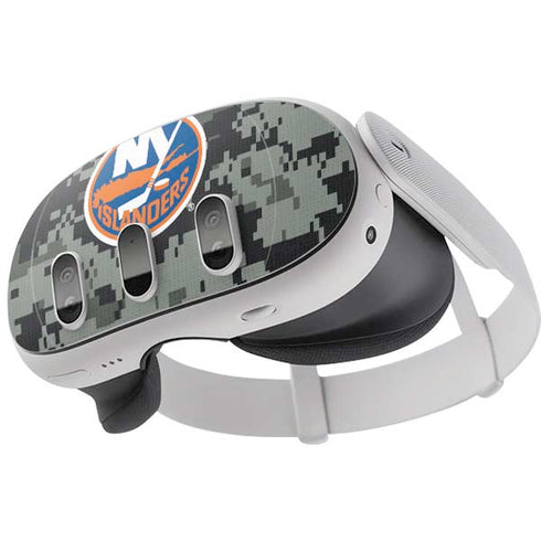 NHL New York Islanders Camo Meta Quest 3 Skin