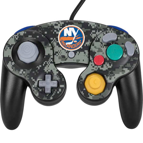 NHL New York Islanders Camo Nintendo GameCube Controller Skin