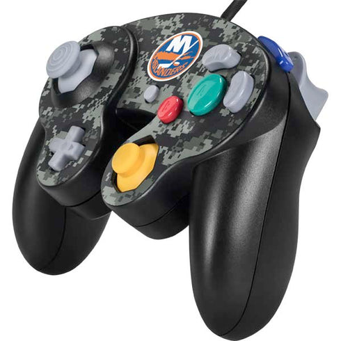 NHL New York Islanders Camo Nintendo GameCube Controller Skin