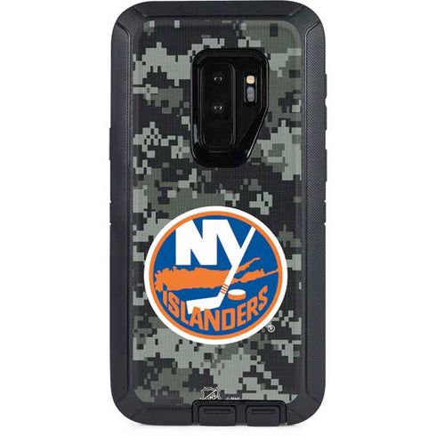 NHL New York Islanders Camo Otterbox Defender Galaxy Skin