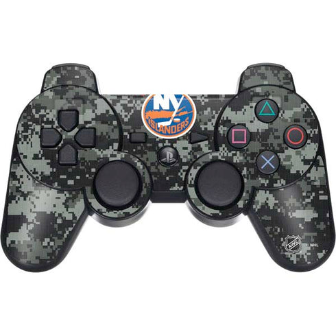 NHL New York Islanders Camo PS3 Dual Shock wireless controller Skin