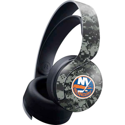 NHL New York Islanders Camo PULSE 3D Wireless Headset for PS5 Skin