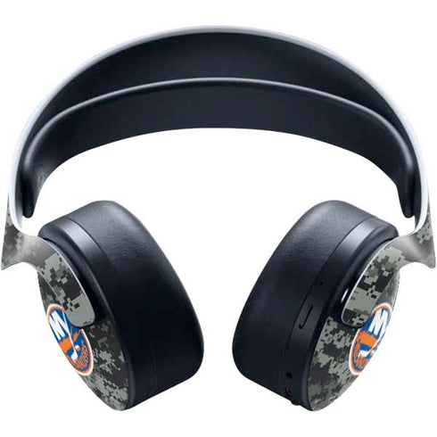 NHL New York Islanders Camo PULSE 3D Wireless Headset for PS5 Skin