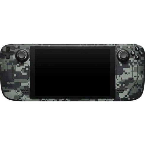 NHL New York Islanders Camo Steam Deck Handheld Gaming Computer Skin