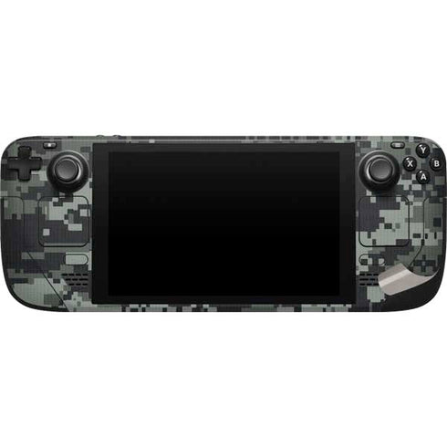 NHL New York Islanders Camo Steam Deck Handheld Gaming Computer Skin