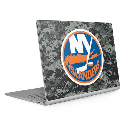 NHL New York Islanders Camo Surface Book 2 13.5in Skin