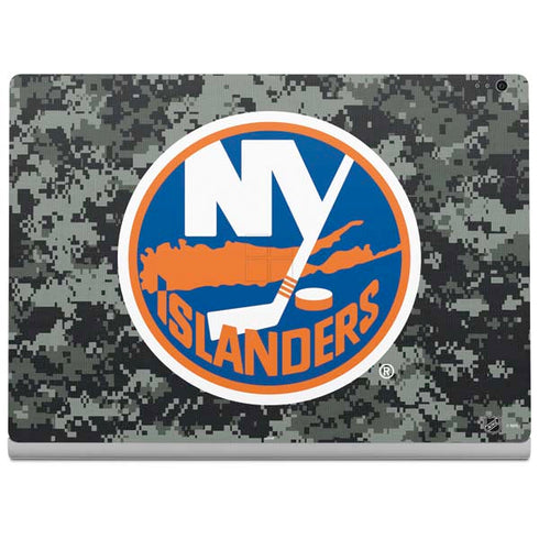 NHL New York Islanders Camo Surface Book 2 15in Skin
