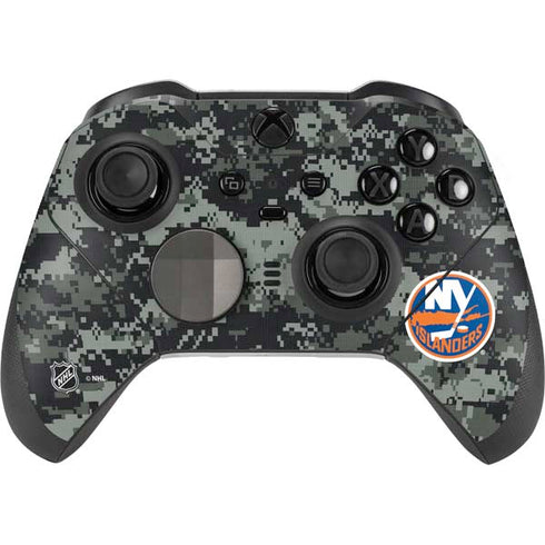 NHL New York Islanders Camo Xbox Elite Wireless Controller Series 2 Skin