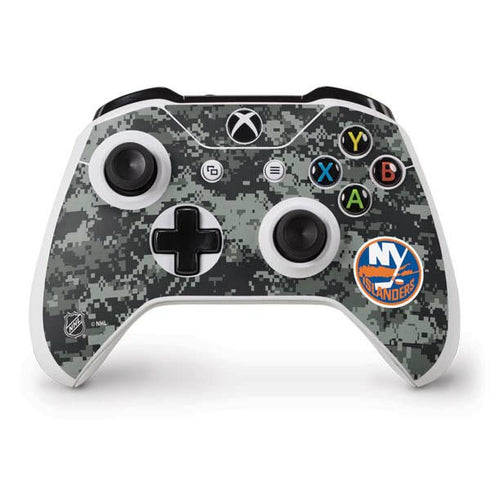 NHL New York Islanders Camo Xbox One S Controller Skin