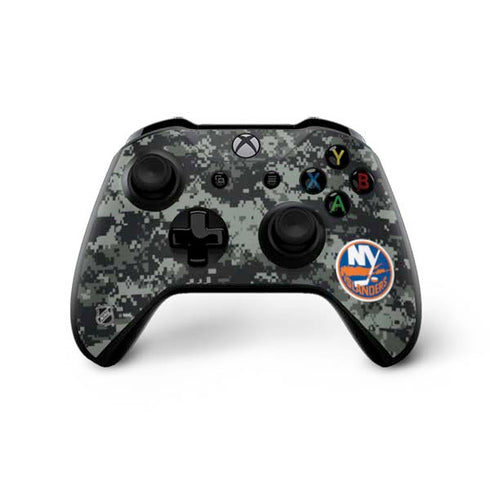 NHL New York Islanders Camo Xbox One X Controller Skin
