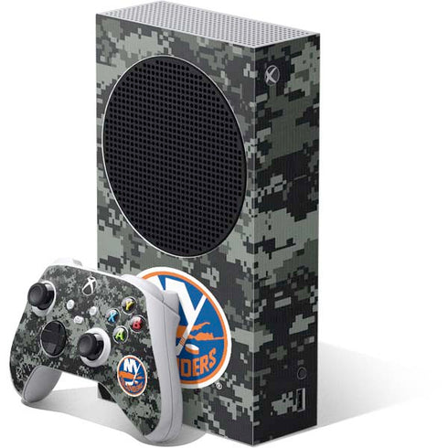 NHL New York Islanders Camo Xbox Series S Skins