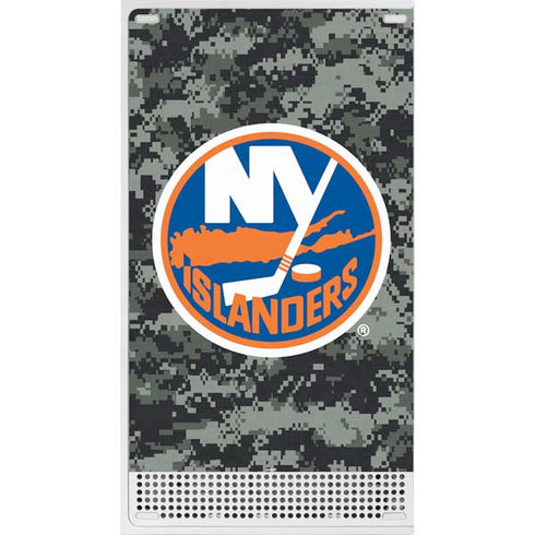 NHL New York Islanders Camo Xbox Series S Console Skin