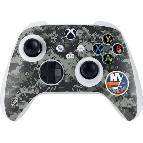 NHL New York Islanders Camo Xbox Series S Controller Skin