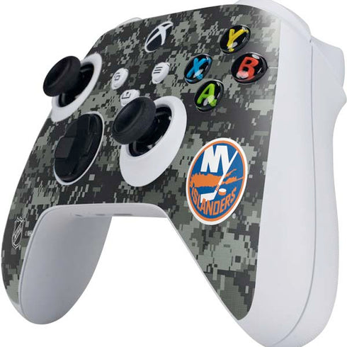 NHL New York Islanders Camo Xbox Series S Controller Skin