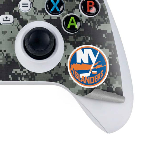 NHL New York Islanders Camo Xbox Series S Controller Skin