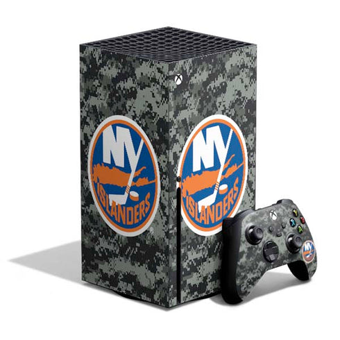 NHL New York Islanders Camo Xbox Series X Bundle Skin