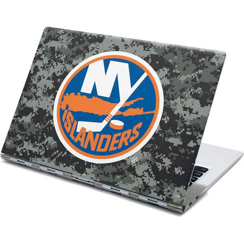 NHL New York Islanders Camo Yoga 910 2-in-1 14in Touch-Screen Skin