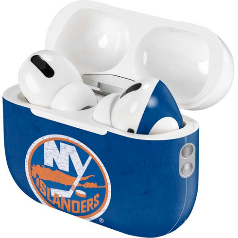 NHL New York Islanders Distressed AirPods Pro 2nd Gen Skin