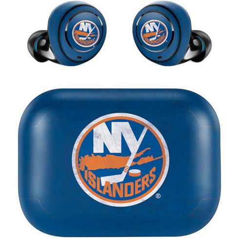 NHL New York Islanders Distressed Amazon Echo Buds Skin