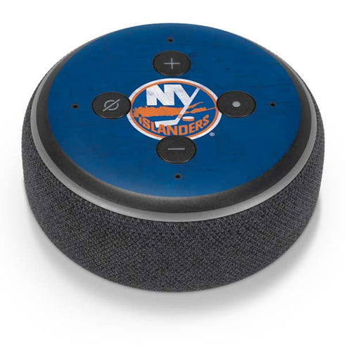 NHL New York Islanders Distressed Amazon Echo Dot Skin