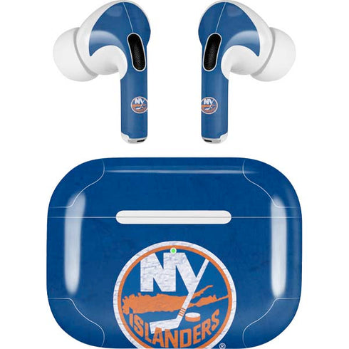 NHL New York Islanders Distressed Apple AirPods Pro Skin