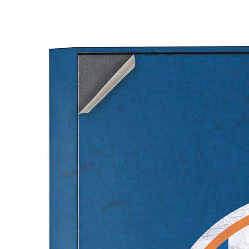 NHL New York Islanders Distressed Corsair 4000D Tempered Glass Mid-Tower ATX Case Skin