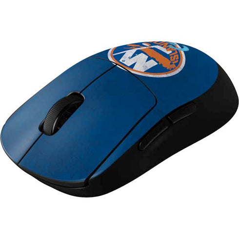 NHL New York Islanders Distressed G Pro Wireless Gaming Mouse Skin