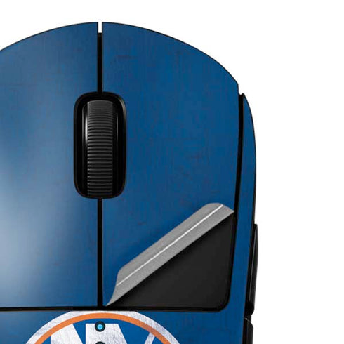 NHL New York Islanders Distressed G Pro Wireless Gaming Mouse Skin