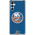 NHL New York Islanders Distressed Galaxy A14 5G Clear Case
