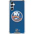 NHL New York Islanders Distressed Galaxy A15 5G Clear Case