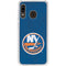 NHL New York Islanders Distressed Galaxy A20 Clear Case