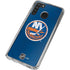NHL New York Islanders Distressed Galaxy A21 Clear Case