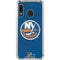 NHL New York Islanders Distressed Galaxy A30 Clear Case