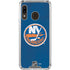 NHL New York Islanders Distressed Galaxy A30 Clear Case