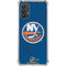 NHL New York Islanders Distressed Galaxy A32 5G Clear Case