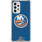 NHL New York Islanders Distressed Galaxy A33 5G Clear Case